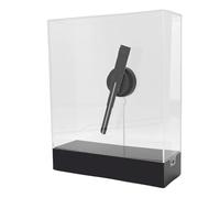 Denash Projecteur D'hologramme 3D de 18 Cm, Ventilateur D'affichage Publicitaire Holographique WiFi avec 80 LED Résolution 298 X 298, Contrôle Logiciel, Montage Vidéo personnalisé