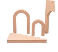 Denash Propriétés de Photographie Précieuses Cubes Géométriques en Mousse pour des Séances Impressionnantes de Bijoux Photo Cosmétique (Combinaison d'échelle de Couleur de Peau)