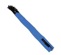 Denash Protège-Queue de Cheval en Tissu Non tissé Imperméable avec Crochet et Boucle pour la Protection de la Queue 27,6 X 3 Pouces (Blue)