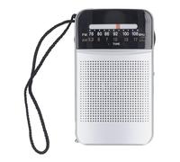 Denash Radio AM FM Portable, Haut-Parleur intégré avec Antenne de 13 Pouces et Puce Avancée pour Les Jeux de Baseball, Les Talk-Shows, l'actualité de la Musique Classique