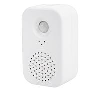 Denash Rappel Vocal activé par Capteur de Mouvement PIR, Batterie de Grande capacité 500 MAh avec Détection Large à 120 ° et Enregistrement Vocal personnalisé, pour Magasin, Magasin,