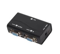 Denash Répartiteur VGA, Séparateur de Duplication d'écran alimenté par USB 1920 X 1440, Plug and Play, Distance de 40 M sans Perte HD pour Centre Commercial pour Moniteur