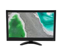 Denash Résolution 1920 X 1080, écran D'affichage BNC AV VGA USB MIC AUX avec Haut-Parleur intégré, Idéal pour RasPi, PC, TV, Console de Jeu, Surveillance de Caméra, écran 13,3 (Prise UE