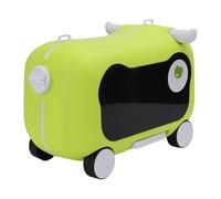 Denash Ride on Bagage à Main, Valise de Voyage Multifonctionnelle de Grande capacité, Scooter 2 en 1 et Siège avec Poignée Amovible pour L'embarquement (Green)