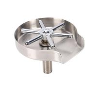 Denash Rinceuse de Verre, Laveuse de Tasse D'évier en Acier Inoxydable à Pulvérisation Automatique à Haute Pression, Fixation D'évier de Bar Commercial pour Cuisine café Restaurant (Prise UE)