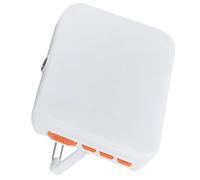 Denash RVB Live Beakification Luz LED Saug Magnétique pour Les Panneaux et Photographies en Direct, Matériaux Plastiques Portables, 8,5x6.6x2.1cm