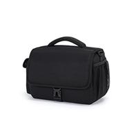 Denash Sac à élingue de Caméra, Sac à Bandoulière 600D à L'épreuve de l'eau avec des Séparateurs Amovibles Accès Rapide pour la (CN Grand Noir (1 caméra 3 Objectif))