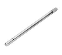 Denash Sensibilité au Crayon 2 en 1 avec des Conseils de Haute Précision pour Les Tablettes, Notes, Stylo Numérique Actif en Alliage en Aluminium [Ordinateur Portable léger] (Silver)