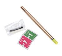 Denash Sensibilité au Crayon 2 en 1 avec des Conseils de Haute Précision pour Les Tablettes, Notes, Stylo Numérique Actif en Alliage en Aluminium [Ordinateur Portable léger] (Gold)