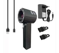 Denash Souffleur à Jet Sec, Moteur sans Balais de 64 Mm, Turboventilateur Puissant à 11 Pales Réglable en Continu, 8 000 MAh de Type C/DC, Charge Rapide, Dépoussiéreur d'air électrique