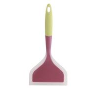 Denash Spatule de Silicone Résistance à Haute Température, Non-hockete-hocker pour la Préparation des Repas Sûrs, Durable 10,2 X 4,7 Pouces, 1 Paquet pour Les Cuisines Occupées (Green)