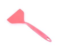 Denash Spatule de Silicone Résistance à Haute Température, Non-hockete-hocker pour la Préparation des Repas Sûrs, Durable 10,2 X 4,7 Pouces, 1 Paquet pour Les Cuisines Occupées (poignée Orange)