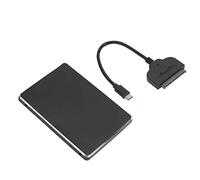 Denash SSD Fast 10 Gbps Adapter Box Kit Data Data Conception Ultra Delada Design Transmission pour Les Utilisateurs de WindowsLinux Matériel en Alliage en Aluminium