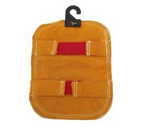 Denash Tampon à Main de Soudage en Cuir Double en Cuir en aluminisé avec Couche Intérieure à Haute Température, avec des de Soudage pour la Coupe, la