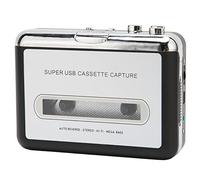 Denash Tape Portable Player CD CD Converter USB Auto Reverse Sound Music Tape, Idéal pour Les Amateurs de Musique Nostalgiques