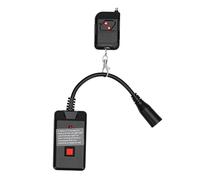 Denash Télécommande de Machine à Brouillard, Double Boutons 3 Broches XLR 315 MHz, Télécommande sans Fil avec Batterie Intégrée, pour Machine à Fumée de Brouillard 400 W, 900 W, 1500