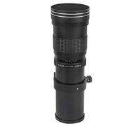 Denash Téléobjectif 420-800mm F8.3-16 pour la Caméra de Montage EF-S, Idéal pour la Photographie de Concert (BLACK)