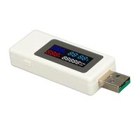 Denash Tester USB Tester Multifonctional Power Metter Color Screen for Detecting Charger and Chargers for Mobile Power Lamps Electronics Eamassiasts ABS Material