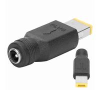 Denash Tête de Conversion de L'adaptateur de Puissance Compacte pour ThinkPad Ultrabook, 2pcs 5,5 X 2,1 Mm Femelle à 11 X, 0 Mm Tête D'adaptateur Masculin, Idéal pour Les Bords E540 / T540p,