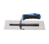 Denash Truelle Carrée Carreaux en Acier Inoxydable Durable et Truelle de Sol pour Les Professionnels de la Construction