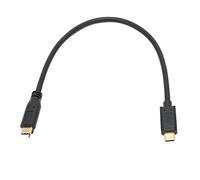 Denash USB C -ZU USB C Cable Chargez Rapidement le Mâle sur Femme 10 Gbit/S Gear Box pour le Chargeur Téléphonique Scène applicable: Mobile Drive Fixing Nuts (C Turn d'oreille de courroie maître C