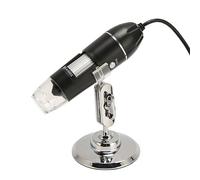 Denash USB Microscope Numérique D'inspection HD Portable pour OS X, 8 Lumières LED, Idéaux pour Les Professeurs de Sciences, Le Matériel ABS