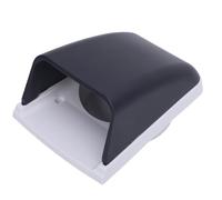 Denash Ventilateur Marin élégant à Flux d'air amélioré pour Yacht de Camping-Car, Bateau Robuste adapté au Couvercle de Ventilation pour Capot D'échappement D'admission, Matériau ABS 3 Pouces (Noir