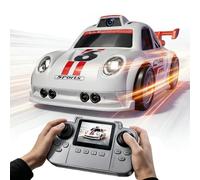 Denash Voiture RC avec Caméra, Voiture Télécommandée HD 1080P avec Suivi AI et Mode évasion, Voitures de Cascade RC à Quatre Roues Motrices pour Enfants et Adultes (White)