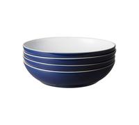 Denby Elements Lot de 4 bols à pâtes Bleu foncé