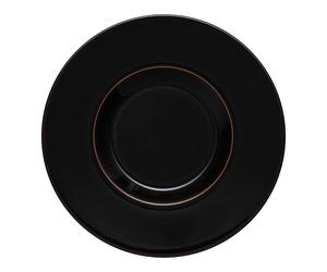 Denby Soucoupe pour tasse à thé Halo Brew Noir