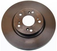 DENCKERMANN 2X Disques De Frein Avant Ø293 Mm Ventilé Pour Honda Civic IX FB FG