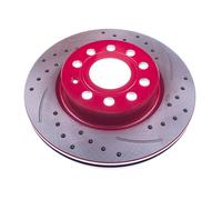 DENCKERMANN 2X Disques De Frein Avant Ventilés Revêtus Pour VW Golf V Audi A3