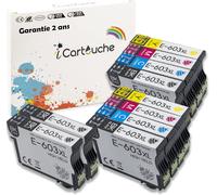 d'encre Compatible pour Epson 603XL 603 Expression Home XP2100 XP2150 XP3100 XP3150 XP4100 XP4150 Workforce WF-2820DWF.[Y119]