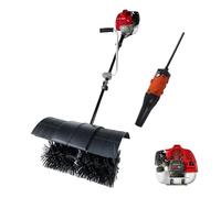 Déneigeuse Portable 1200 W, Balayeuse À Essence 2/4 Temps, Balai Électrique Extra Large De 55 Cm, Balayage Et Soufflage d'air/de Neige,2 Stroke