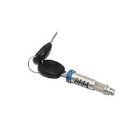 DENGG 701837061D Cylindre Barillet Serrure Hayon Arrière avec 2 Clés pour VW pour Transporter T4 pour Caravelle pour Eurovan 701829239 701827573 Rabats De Coffre