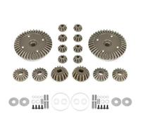 D'engrenages Boîtier Différentiel Métal 39T pour Tamiya XV-02 MB-01 1/10 RC | Les pièces de mise à niveau voiture RC, boîtier de différentiel en métal et le jeu d'engrenages Pièces