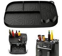 Dengthrive Airfryer Étagère d'accessoires avec tapis en silicone pour friteuse à air chaud Ninja AF400EU AF500EU AF451EU 9,5 L-10,4 l Foodi Max Dual Zone Accessoires Antidérapant Passe au