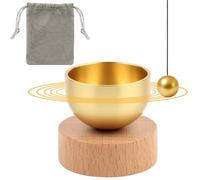 Dengthrive Bol Tibetain: Mini Ensemble Meditation Bol Tibétain Portable, Idéal pour le Yoga, la Méditation et la Relaxation, la Pleine Conscience, la Guérison des Chakras, le Soulagement du Stress