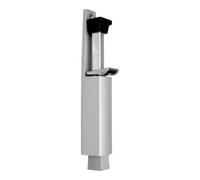 DENI DENI ABT-Arrêt de porte avec bouton-poussoir, course 60 mm, 3837 blanc trafic revêtu Quantité:1