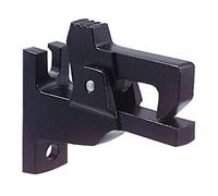 DENI DENI Arrêt de porte 3804, avec crochet de sécurité L101mm en aluminium naturel Quantité:1