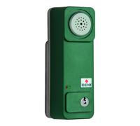 DENI DENI EH-Gardien de porte préparé pour cylindre demi-profil vert laqué préalarme Quantité:1