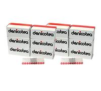 DENICOTEA 12 boîtes x 50 filtres de cigarette PORTE - total 600 filtres