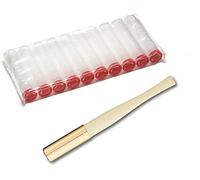 Denicotea Porte-cigarette Lady Ejector Series avec fente pour filtre et 10 filtres gratuits - Ivoire - Ajoutez du style et de la sophistication - Évitez les taches de doigts et de lèvres - Ingénierie