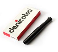 Denicotea Porte-cigarette standard noir + 10 filtres
