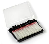 Denicotea Porte-cigarettes fin noir modèle 20234 avec 10 filtres supplémentaires