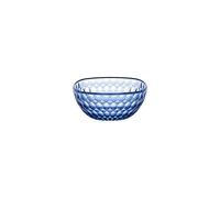 Guzzini - Vanity récipient 16 cm bleu denim en Bio-based SAN et Bio-based SMMA - EAU