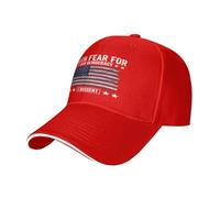 Denim Casquette pour par Crainte pour Notre Démocratie, Je Dissident Facile À Transporter Trucker Cap Adjustable Baseball Cap pour Randonnée Activités Voyage