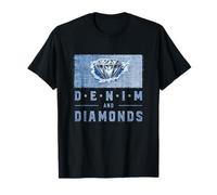 Denim & Diamants Bleu Jean Boutique Style Western T-Shirt