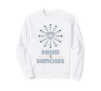 Denim et Diamants Dames Filles Femmes Sweatshirt