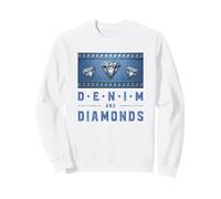Denim et Diamants Western Cowgirl Chic Glam Style Sweatshirt